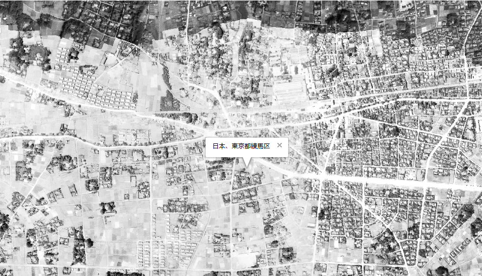 練馬区全図 昭和 l－47 練馬区 東京都区分詳細圖 昭和29年 - 新日本古地図学会
